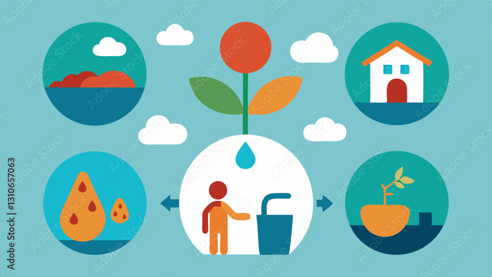 Poster these descriptions provide a range of concepts that highlight the multifaceted impact of climate cha
