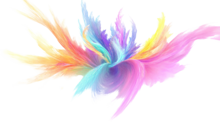 Colorful abstract swirl of light, dynamically flowing in a harmonious blend of hues on a black background.