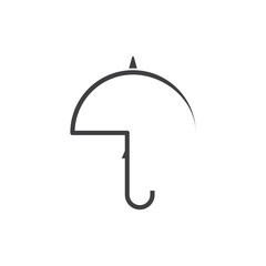 Umbrella logo icon