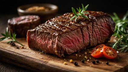 image of delicious beef served ready to eat