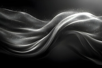 Obraz premium Abstract flowing fabric