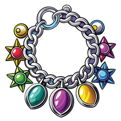 Create a realistic vector illustration of a single, gleaming silver coin, highly detailed, showing texture and reflectivity.