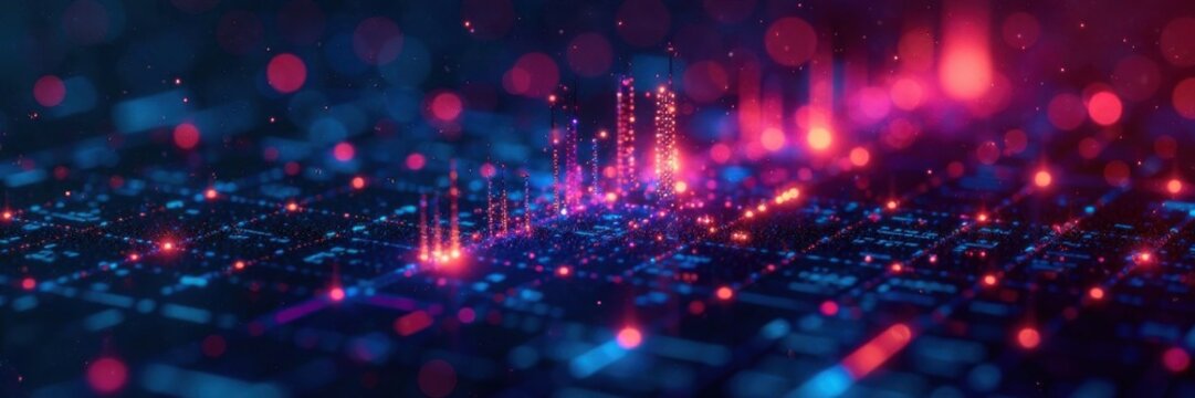 Colorful multimedia symbols on a grid background , pattern, multimedia, digital
