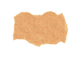 Torn Vintage Paper Texture Isolated Aged Scrap Background PNG