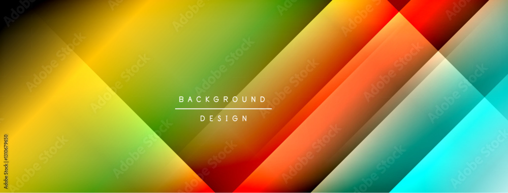 Poster light shadow lines dynamic gradient background