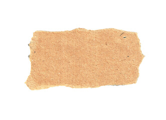 Torn Vintage Paper Texture Isolated Aged Scrap Background PNG