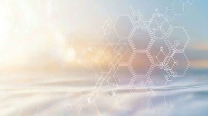 Sunrise Science Network for Abstract Sky.