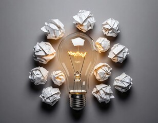 Illuminating Ideas  Concept of Inspiration and Creativity