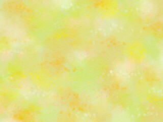 花畑のような水彩風のグリーン背景イラスト