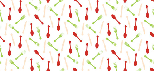 pattern cutlery knife spoon background
