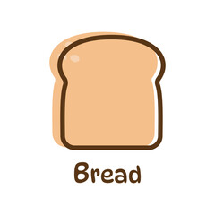 bread logo white bread