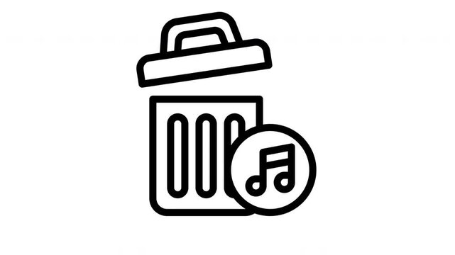 delete animated icon