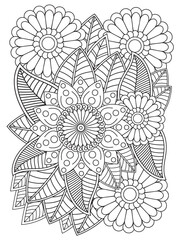  Zentangle Coloring Pages -for Adult