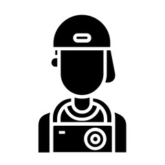 journalist icon	
