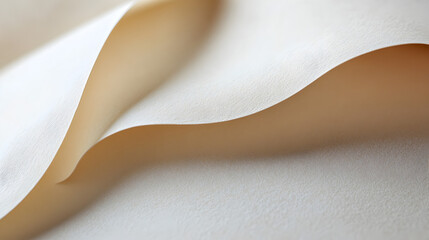 medical paper with a warm tone, representing sustainability in healthcare materials 