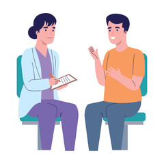 Doctor check up Health Advice to Patient