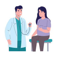 Doctor check up Consulting Icon