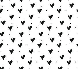 heart pattern vector design white background