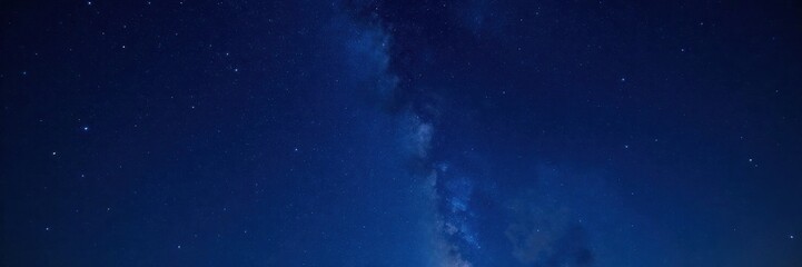 Fototapeta premium starry night sky with twinkling stars on dark background, stars, astronomical objects, universe