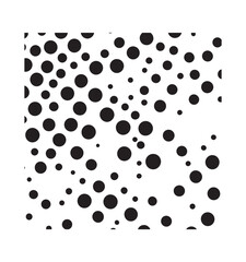 Seamless dots pattern, design for decoration, Black polka dots on white background, wrapping paper, print, vector illustration