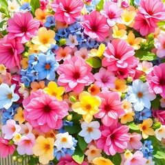 a beautiful flower pattern