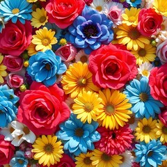 a beautiful flower pattern