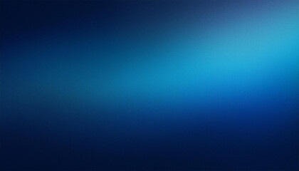 Fototapeta premium blurred blue background on dark background gradient abstract with grainy texture