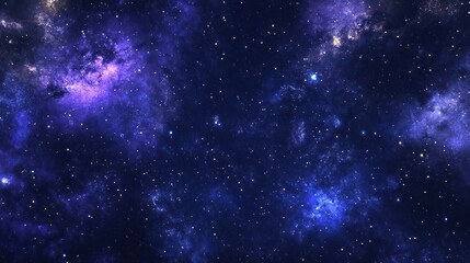 Obraz premium Cosmic Nebula Night Sky View