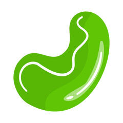 Halloween Candy Illustration Isolated on White Background.