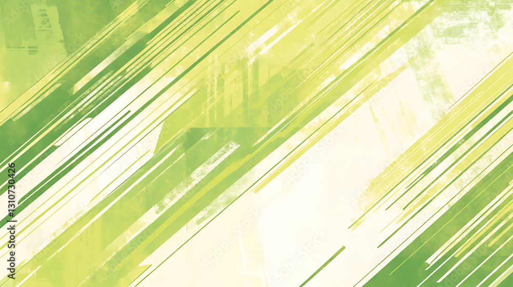 Poster dynamic abstract green patterns digital art visual design modern aesthetic creative perspective colo
