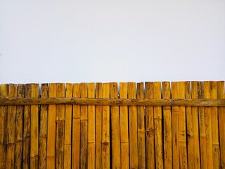 old wooden fence