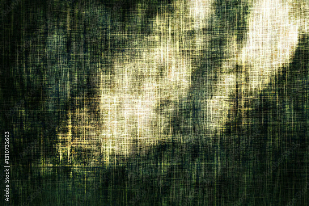 Aufkleber mysterious light patterns forest abstract art natural environment close-up view ethereal concept