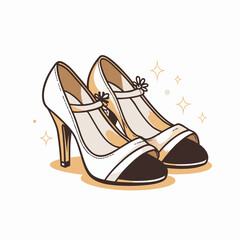 Elegant high heels with a stylish design