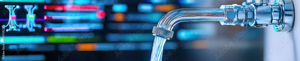 Poster an interactive dashboard for managing a home's water usage