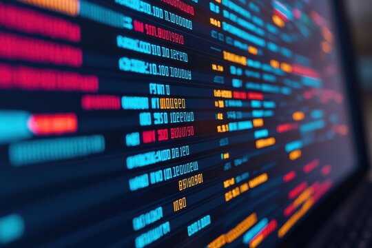 Coding and development workflow digital workspace code snippet analysis modern technology close-up view programming insight