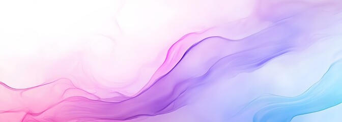 Abstract Pastel Wave Design Featuring Pink Purple and Blue Hues