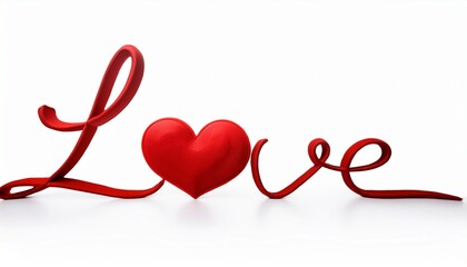 손글씨로 쓰여진 'LOVE'라는 글자가 하트와 어우러져 있다