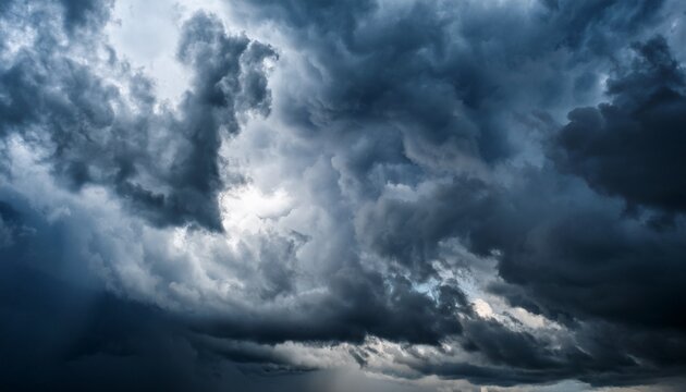 stormy sky with dark clouds texture