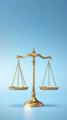 Conceptual map of the balance of justice in the administration of law