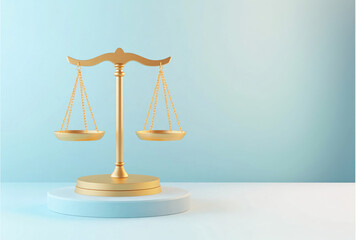 Conceptual map of the balance of justice in the administration of law