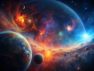 Panoramic Celestial Dance: A Stunning Visualization of Planetary Orbits
