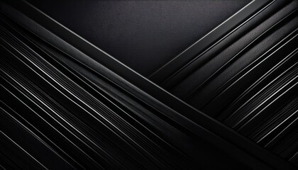 Obraz premium sleek and minimalistic dark abstract background with subtle texture and intersecting lines perfect for modern design projects and elegant themes