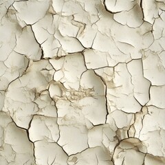 Cracked, dry, off-white surface texture.