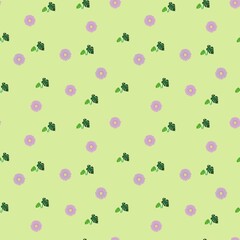 다양한 패턴의 메모지와 벽지