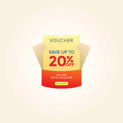 Fototapeta premium Gift Coupon, Coupon set, coupons, discount coupon, gift voucher, coupon book. coupon code. 3d voucher vector