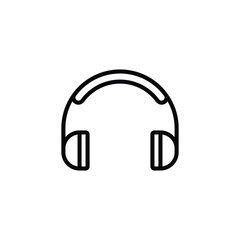 headphone icon vector. Customer support Vector illustration
