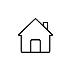 Obraz premium home icon vector. web homepage symbol vector