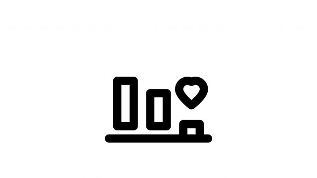 decrease animated icon