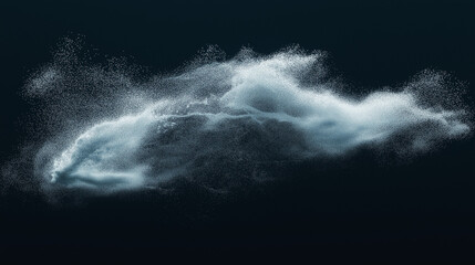 Water jet stream 6