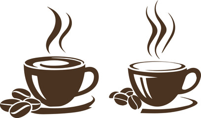 Coffee cup icon vector design symbol
